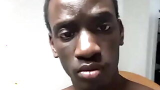 young black dude shakes his bbc